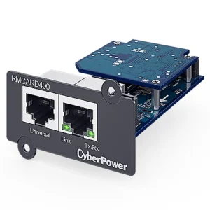 Placa de Gestão Remota Cyberpower RMCARD400 / RJ45 / Compatível com Envirosensor