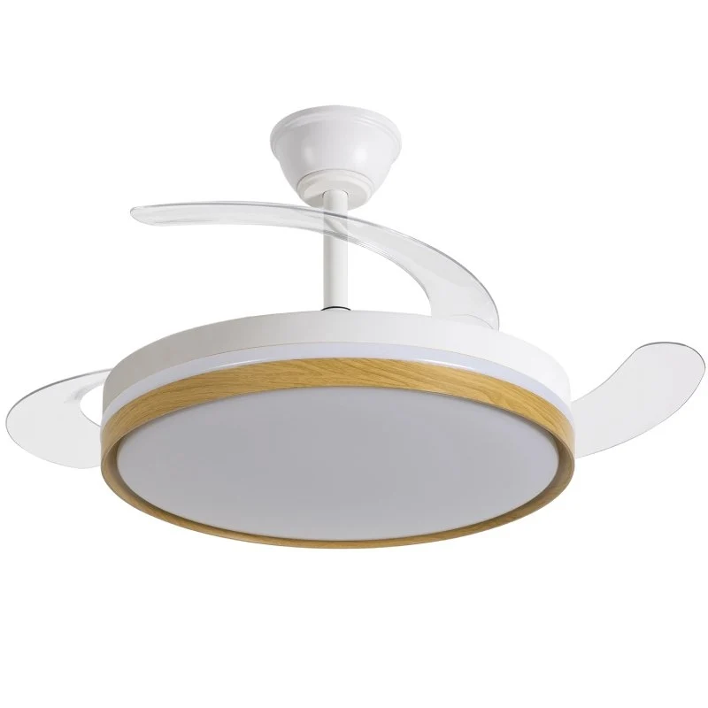 Ventilador de Teto Daewoo com Pás Retrácteis DW5010 / 30W / 3 Pás / 6 Velocidades - Image 3