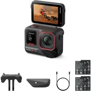 Câmara Desportiva Digital Insta360 Ace Pro 2 Pack 2 Pilhas / 8K / 180° Ângulo de Visão / Preto