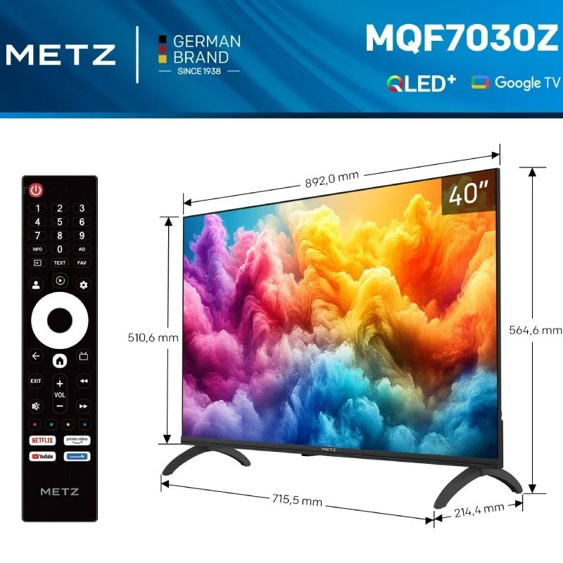 Televisor Metz QLED 40MQF7030Z 40" / Full HD / Smart TV / Wi-fi - Image 4