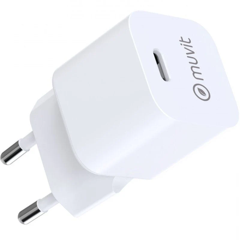 Carregador de Parede Muvit For Change MCACC0048 / 1xusb Type-c / 20W - Image 4