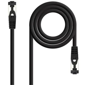 Cabo de Rede RJ45 SSTP Nanocable 10.20.2005-bk Cat.8.1 / 5m / Preto