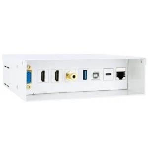 Caixa de Junção Nanocable 10.35.0004 / VGA - 2x HDMI - Jack 3.5 - USB 3.0 - USB Type-c - USB 2.0 -…