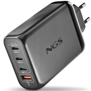 Carregador de Computador Portátil Gan NGS BUD 140W / 140W / Automático / Tensão 5-21v