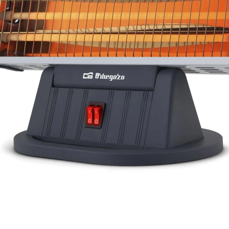Aquecedor de Quartzo Orbegozo BP 0204 / 3 Níveis de Potência / 1200W - Image 5