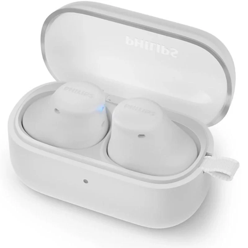 Auricular Bluetooth Philips TAT2149 com Estojo de Carregamento / 6h de Autonomia / Branco - Image 4