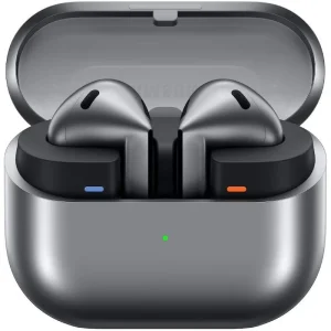 Auscultadores Bluetooth Samsung Galaxy Buds 3 com Estojo de Carregamento / 6h de Autonomia / Cinzen…