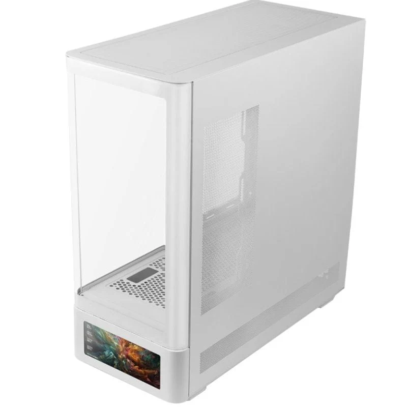 Caixa Gaming Semitower Mars Gaming Mc-lcdpro / Branco - Image 5