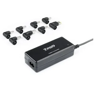 Carregador para Computador Portátil Tooq Tqlc-65bs02at / 65W / Automático / 8 Conectores / Tensão 1…