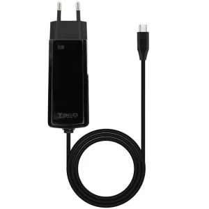 Tooq Tqlc-usbcgan65pd-c USB Tipo C / 65W / Automático / Tensão 5-20v Gan Carregador para Computador…
