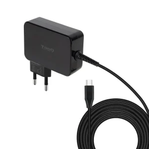 Carregador Gan para Portátil Tooq Tqlc-usbcgan90pd USB Tipo C / 90W / Automático / Tensão 5-20v
