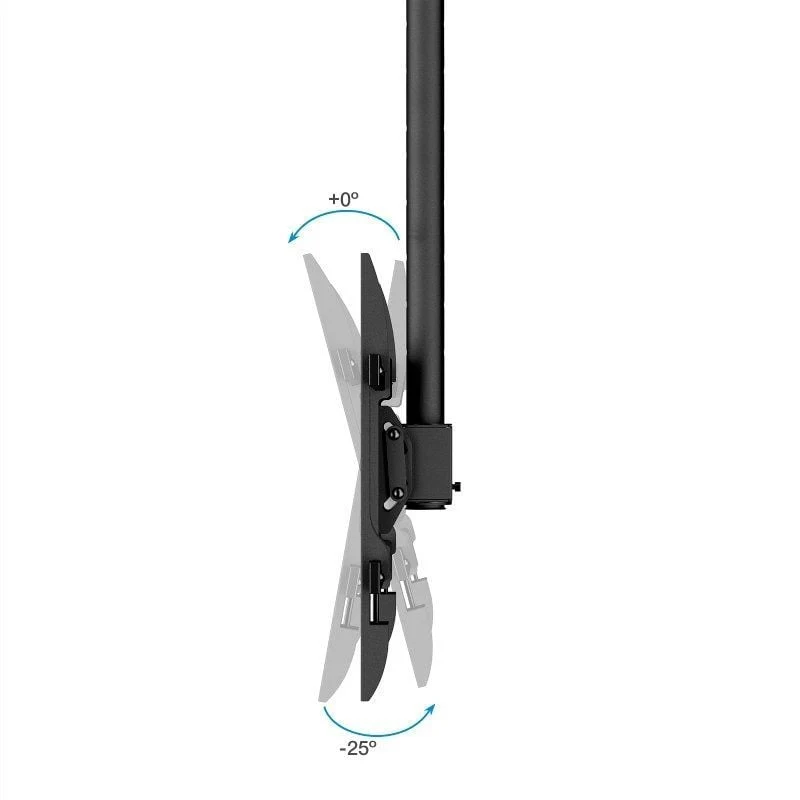 Tooq Lpce1186tsli-xl-b Suporte de Teto Giratório / Inclinado / Nivelado para TV 43-86" / Até 60kg - Image 5