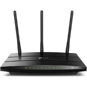 Router Modem sem Fios Tp-link Archer VR400 1200mbps / 2.4ghz 5ghz / 3 Antenas / Wifi 802.11ac / N /…