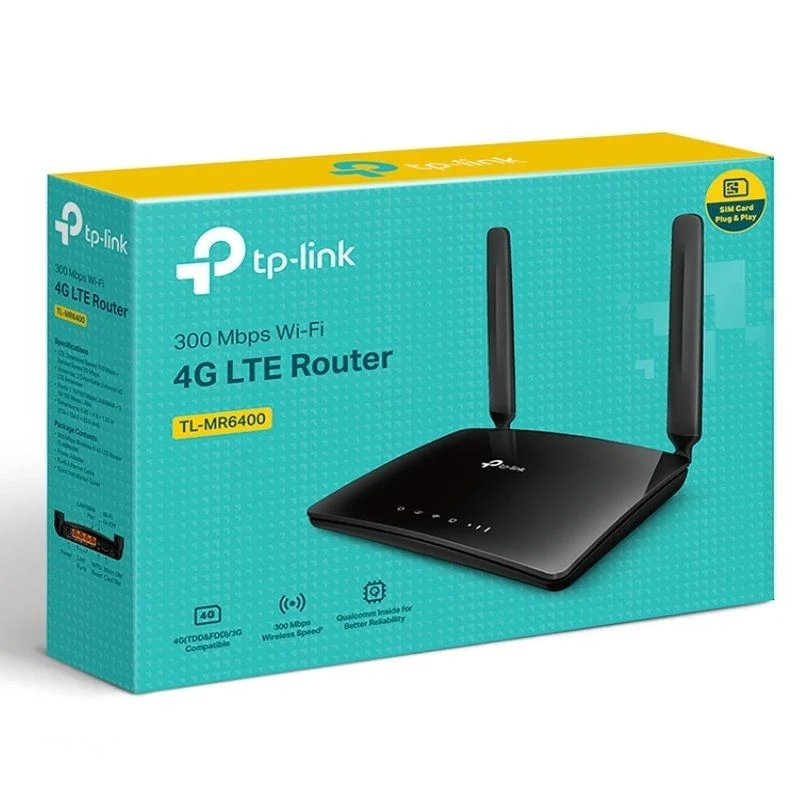 Tp-link Tl-mr6400 300mbps / 2.4ghz / 2 Antenas / Wifi 802.11b / G / N / Router sem Fios 4G Tp-link… - Image 6