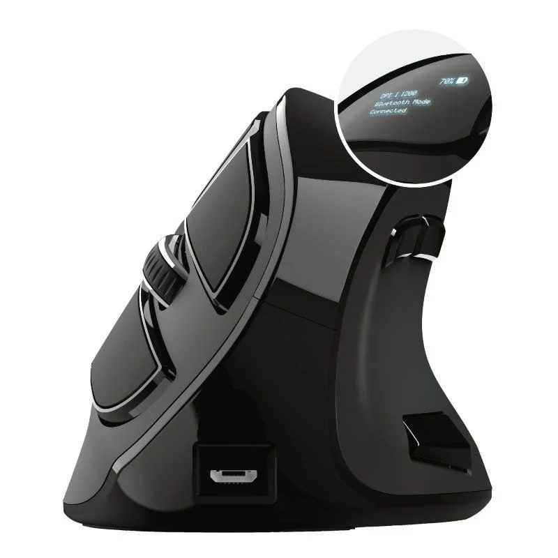 Rato Vertical sem Fios Bluetooth Trust Voxx / Até 2400 DPI - Image 2