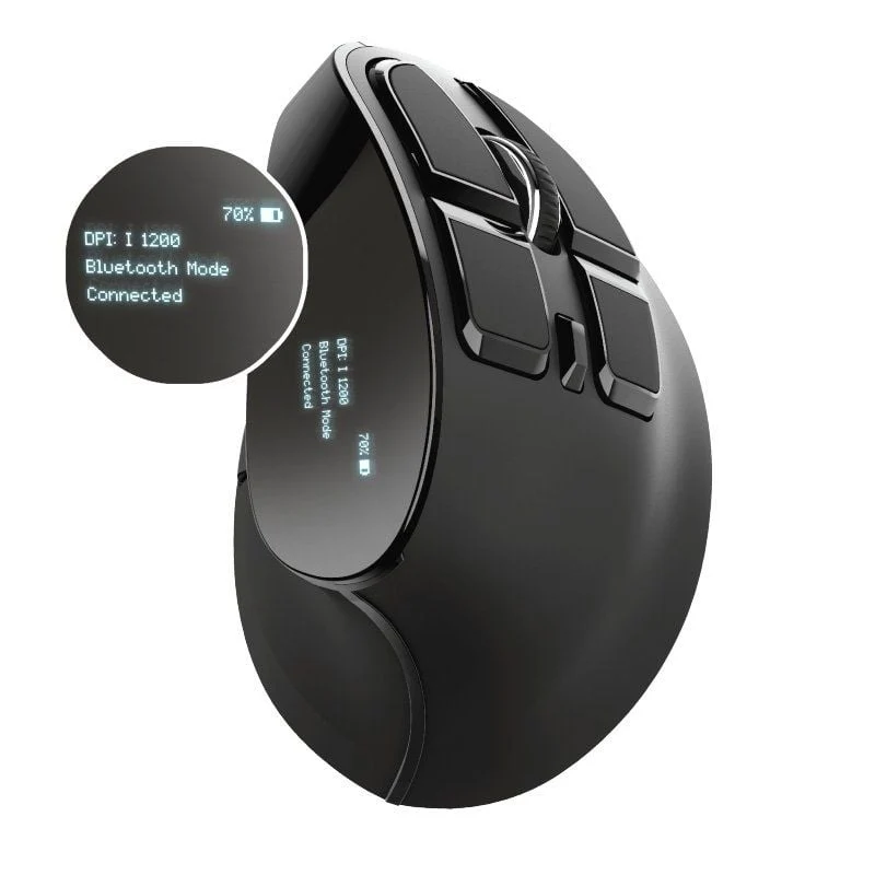 Rato Vertical sem Fios Bluetooth Trust Voxx / Até 2400 DPI - Image 4