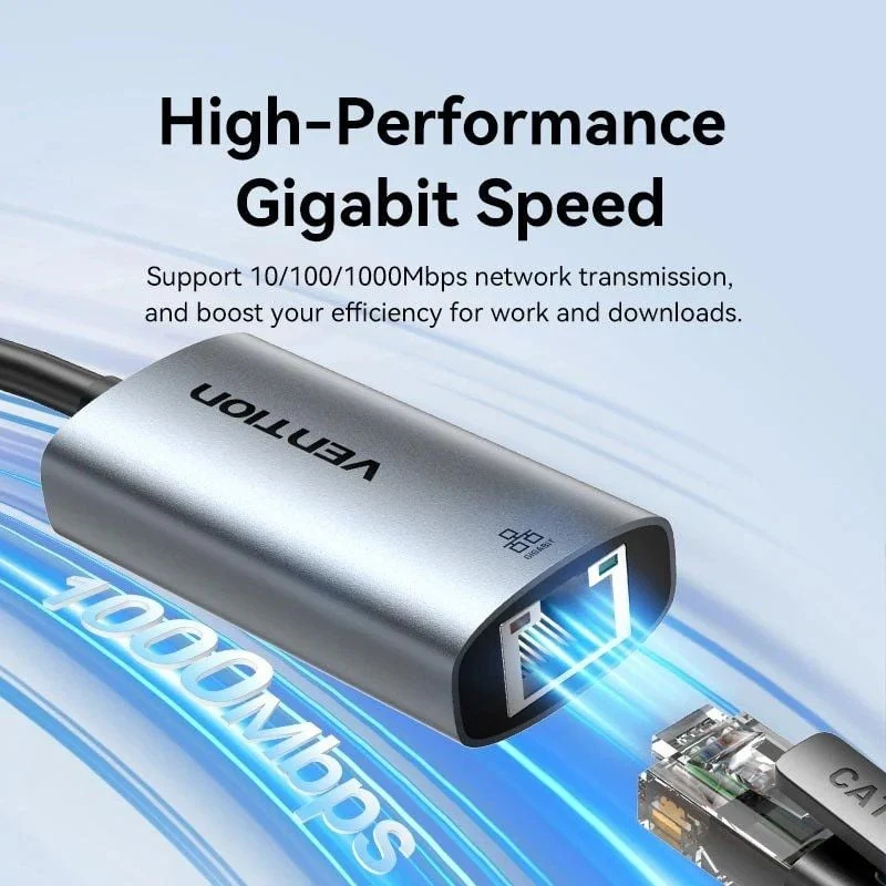 Adaptador USB - RJ45 Vention CEZHB / 1000mbps - Image 3