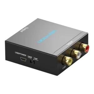 Conversor RCA para HDMI Vention AEFB0 / RCA Fêmea - HDMI Fêmea - Miniusb Fêmea