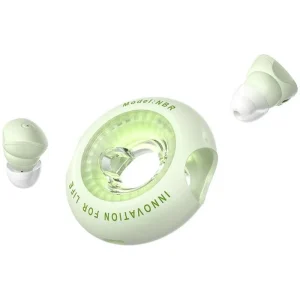 Auscultadores Bluetooth Vention NBRG0 com Estojo de Carregamento / Autonomia 6h / Verde