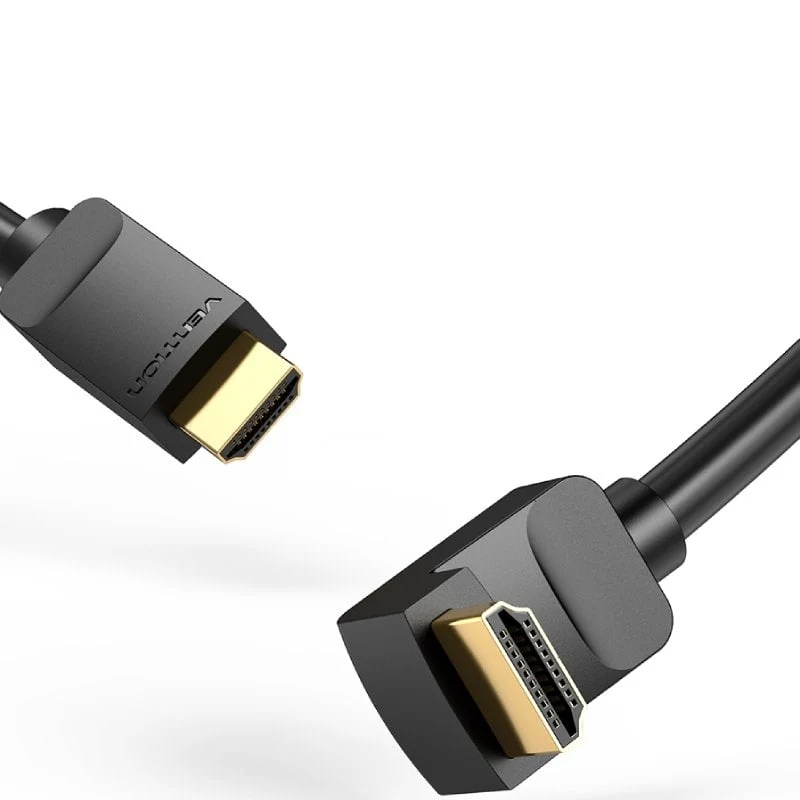 Vention Angular HDMI 2.0 4K AARBF / Macho HDMI - Macho HDMI / 1m / Preto - Image 5