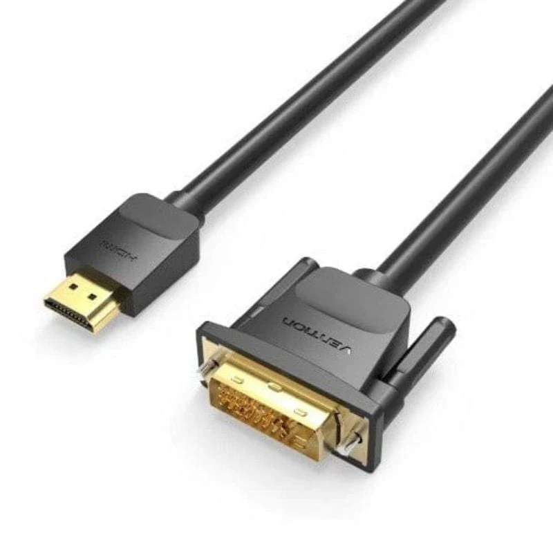 Vention ABFBI / Cabo Conversor DVI Macho - HDMI Macho / 3m / Preto - Image 3