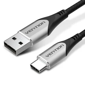Cabo CODHI Vention USB 2.0 Type-c Vention / USB Type-c Macho - USB Macho / Até 60W / 480mbps / 3m /…