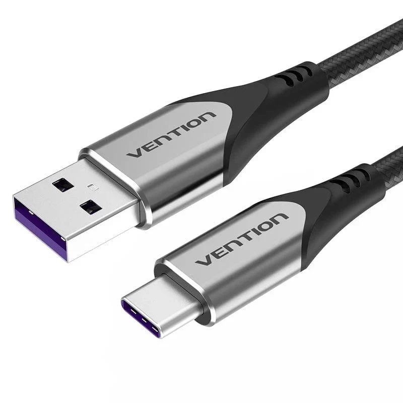 Vention COFHF USB 2.0 Tipo C Vention COFHF / USB Tipo C Macho - USB Macho / Até 100W / 480mbps / 1m… - Image 2