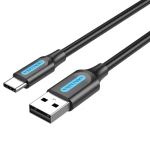 Vention COKBF USB 2.0 Tipo C / Macho USB - Macho USB Tipo C / Até 60W / 480mbps / 1m / Cinzento