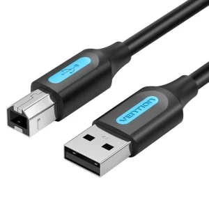 Vention COQBF Cabo USB 2.0 para Impressora / USB Tipo B Macho - USB Macho / 480mbps / 1m / Preto