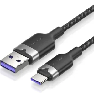 Vention CTOBH USB 2.0 Type-c Vention CTOBH / USB Type-c Macho - USB Macho / Até 100W / 480mbps / 2m…