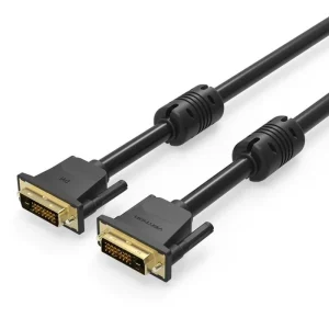 DVI Vention EAABG Cabo DVI / Dvi-d Macho - Dvi-d Macho / 1,5 M / Preto