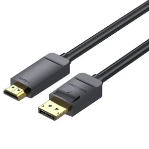 Vention HAGBH / Cabo Conversor Displayport Macho - HDMI 4K Macho / 2m / Preto