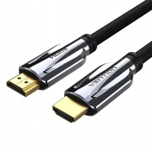HDMI 2.1 8K Vention AALBG / HDMI Macho - HDMI Macho / 1,5 M / Preto e Cinzento