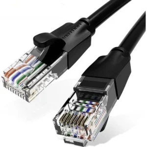 Vention IBEBL Cat.6 / 10m / Preto Cabo de Rede RJ45 UTP Vention IBEBL Cat.6 / 10m / Preto