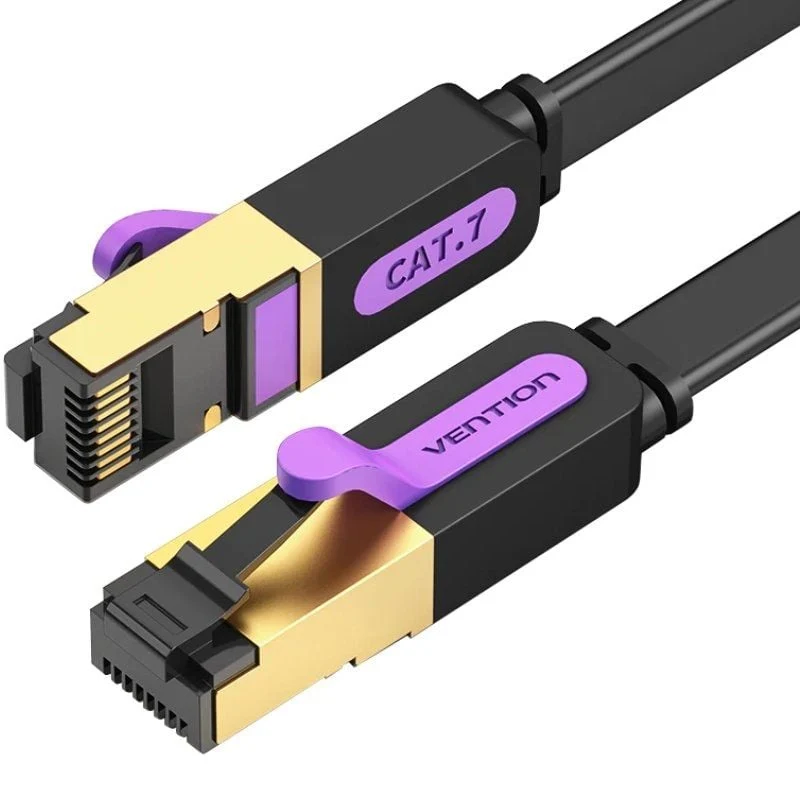 Cabo de Rede RJ45 STP Vention ICABL Cat.7 / 10m / Preto