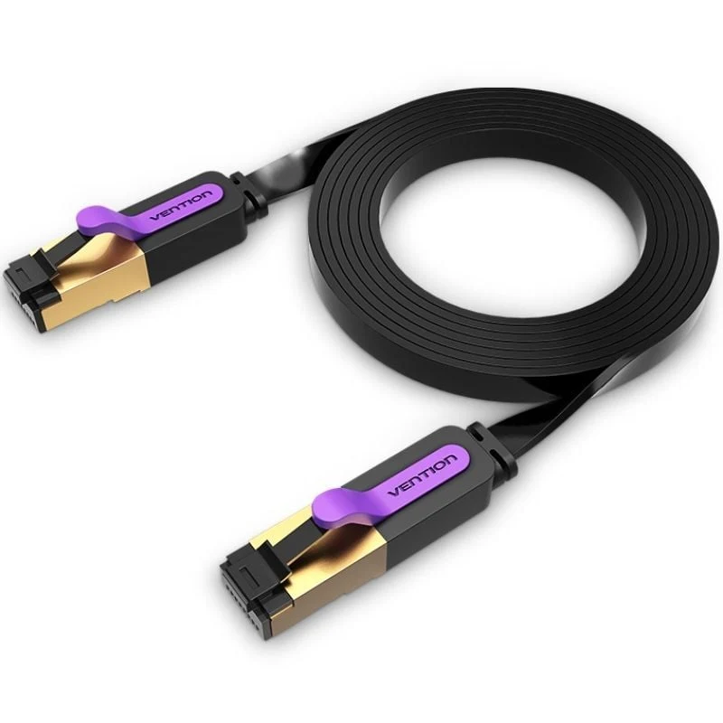 Cabo de Rede RJ45 STP Vention ICABL Cat.7 / 10m / Preto - Image 4