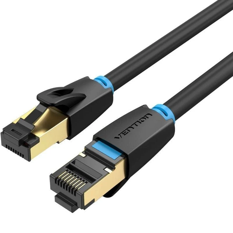 Cabo de Rede RJ45 SFTP Vention IKABL Cat.8 / 10m / Preto - Image 2