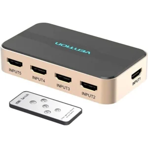 Duplicador HDMI Vention ACDG0 / 5x HDMI Fêmea - HDMI Macho