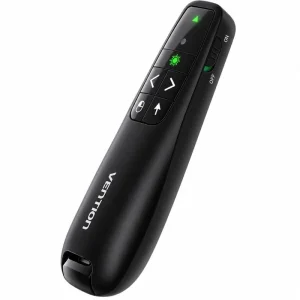 Apresentador sem Fios Vention Kqpb0-gl / 2,4 Ghz / Preto