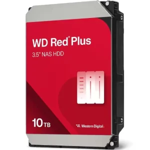 Disco Rígido Western Digital WD Red Plus NAS 10TB / 3,5" / SATA III / 512MB