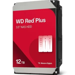 Disco Rígido para NAS Western Digital WD Red Plus 12TB / 3,5" / SATA III / 512MB