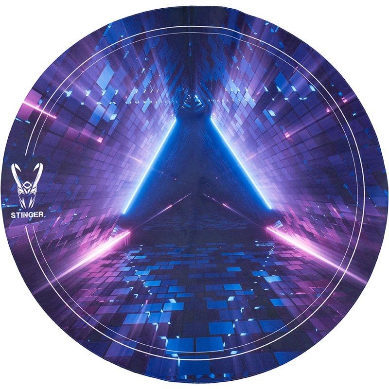 Tapete para Jogos Woxter Stinger Floorpad FUTURE / Roxo