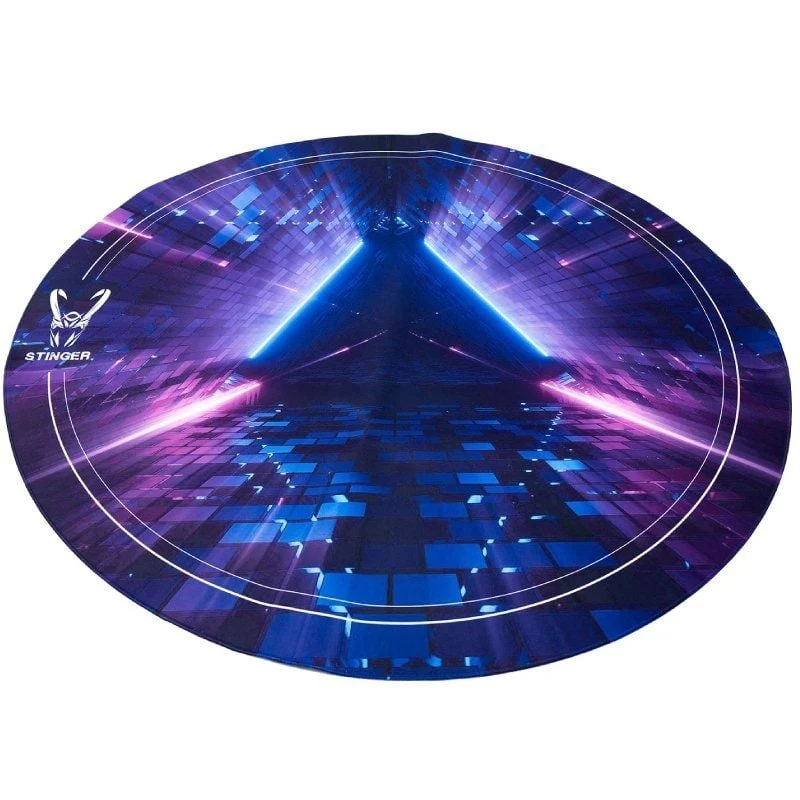 Tapete para Jogos Woxter Stinger Floorpad FUTURE / Roxo - Image 4