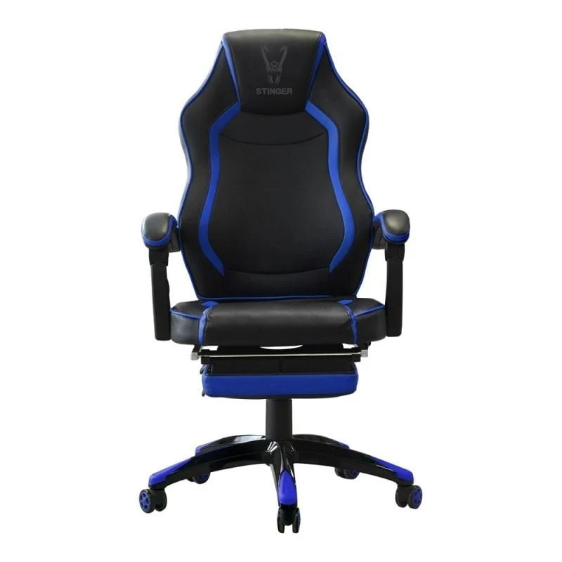 Cadeira para Jogos Woxter Stinger Station RX / Azul e Preto - Image 3